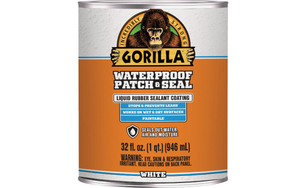Gorilla 32 Oz. White Waterproof Patch & Seal Liquid