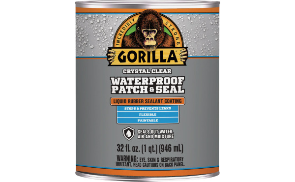 Gorilla 32 Oz. Clear Waterproof Patch & Seal Liquid